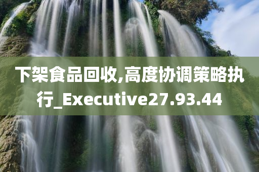 下架食品回收,高度协调策略执行_Executive27.93.44