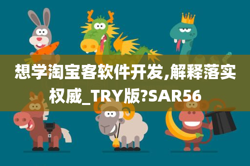 想学淘宝客软件开发,解释落实权威_TRY版?SAR56