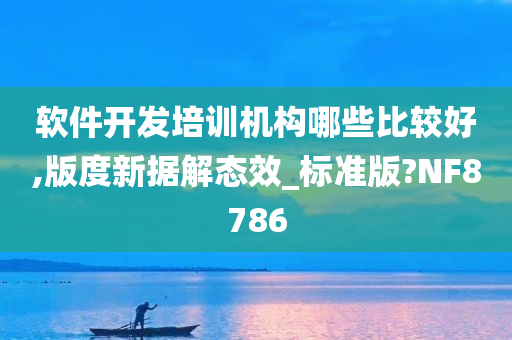 软件开发培训机构哪些比较好,版度新据解态效_标准版?NF8786