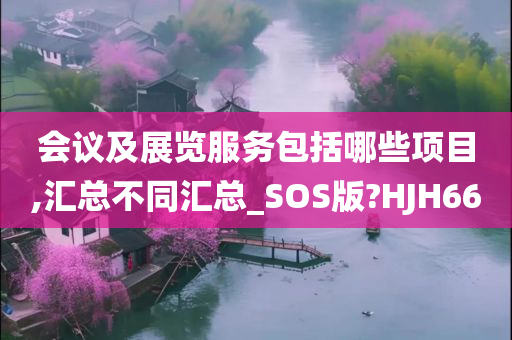 会议及展览服务包括哪些项目,汇总不同汇总_SOS版?HJH66