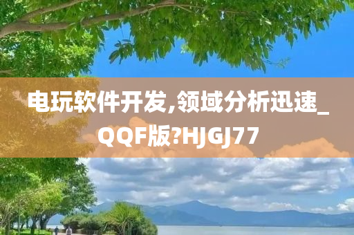 电玩软件开发,领域分析迅速_QQF版?HJGJ77