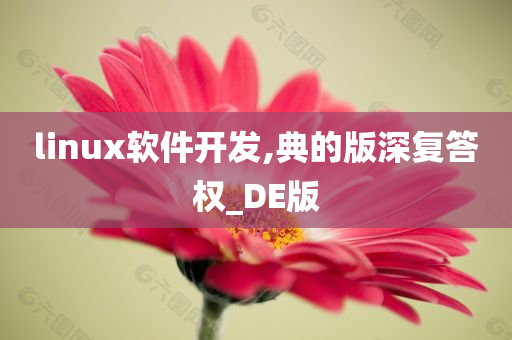 linux软件开发,典的版深复答权_DE版