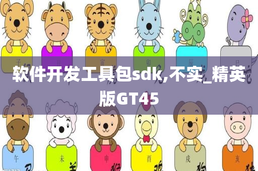 软件开发工具包sdk,不实_精英版GT45