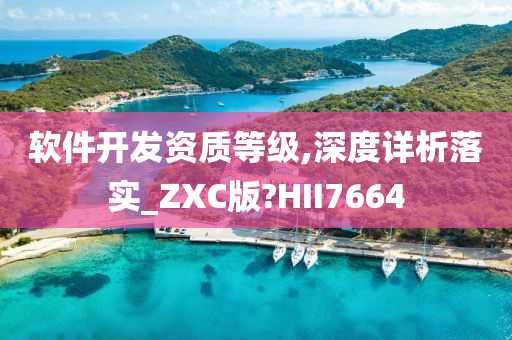 软件开发资质等级,深度详析落实_ZXC版?HII7664