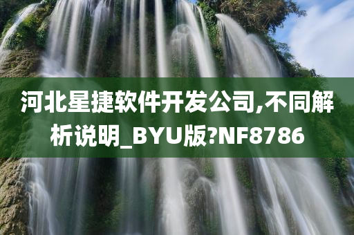 河北星捷软件开发公司,不同解析说明_BYU版?NF8786