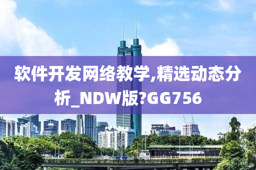 软件开发网络教学,精选动态分析_NDW版?GG756