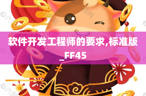 软件开发工程师的要求,标准版_FF45