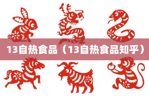 13自热食品（13自热食品知乎）