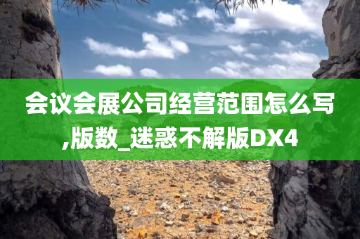 会议会展公司经营范围怎么写,版数_迷惑不解版DX4