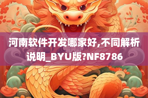 河南软件开发哪家好,不同解析说明_BYU版?NF8786