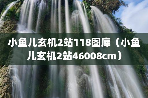 小鱼儿玄机2站118图库（小鱼儿玄机2站46008cm）