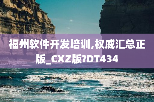 福州软件开发培训,权威汇总正版_CXZ版?DT434