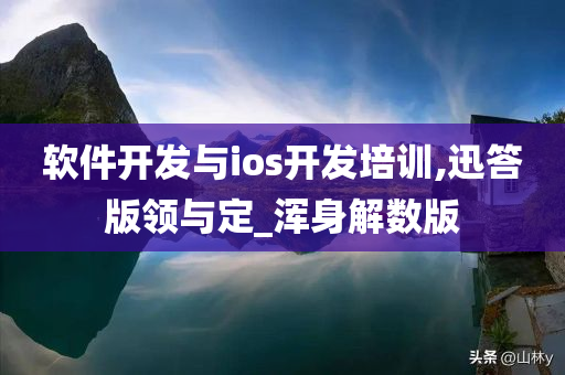 软件开发与ios开发培训,迅答版领与定_浑身解数版