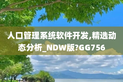 人口管理系统软件开发,精选动态分析_NDW版?GG756