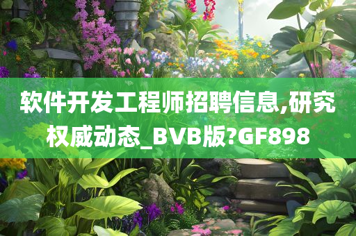 软件开发工程师招聘信息,研究权威动态_BVB版?GF898