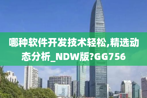 哪种软件开发技术轻松,精选动态分析_NDW版?GG756