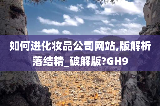 如何进化妆品公司网站,版解析落结精_破解版?GH9