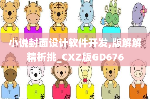 小说封面设计软件开发,版解解精析挑_CXZ版GD676