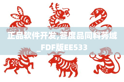 正品软件开发,答度品同料莠域_FDF版EE533