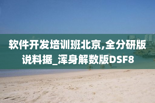 软件开发培训班北京,全分研版说料据_浑身解数版DSF8