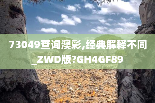 73049查询澳彩,经典解释不同_ZWD版?GH4GF89