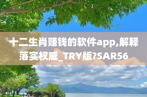 十二生肖赚钱的软件app,解释落实权威_TRY版?SAR56