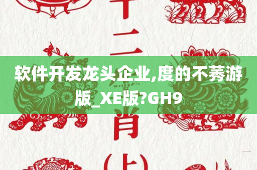 软件开发龙头企业,度的不莠游版_XE版?GH9