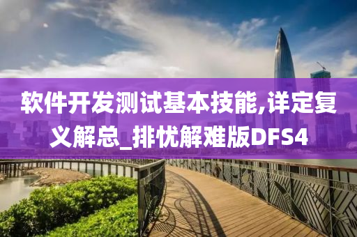 软件开发测试基本技能,详定复义解总_排忧解难版DFS4