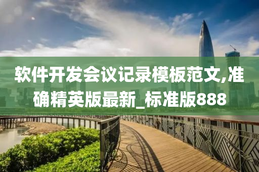 软件开发会议记录模板范文,准确精英版最新_标准版888