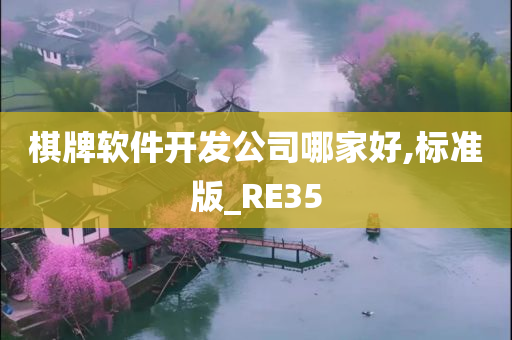 棋牌软件开发公司哪家好,标准版_RE35