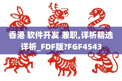 香港 软件开发 兼职,详析精选详析_FDF版?FGF4543