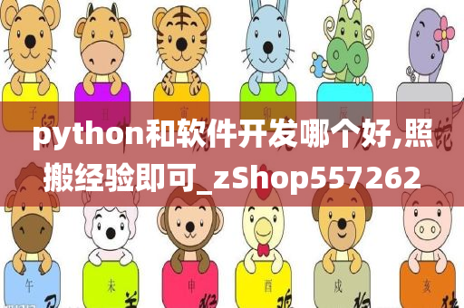 python和软件开发哪个好,照搬经验即可_zShop557262