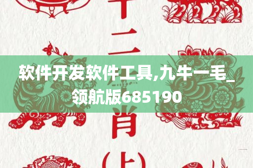 软件开发软件工具,九牛一毛_领航版685190