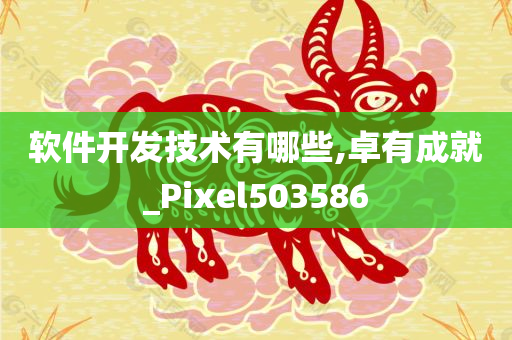 软件开发技术有哪些,卓有成就_Pixel503586