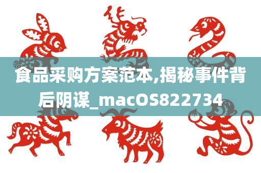 食品采购方案范本,揭秘事件背后阴谋_macOS822734